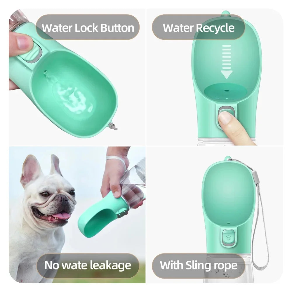 Dog Water Bottle For Small Large Dogs Cat Portable Puppy Cup Outdoor Travel Leak Proof Drinking German Shepherd Pet Supplies